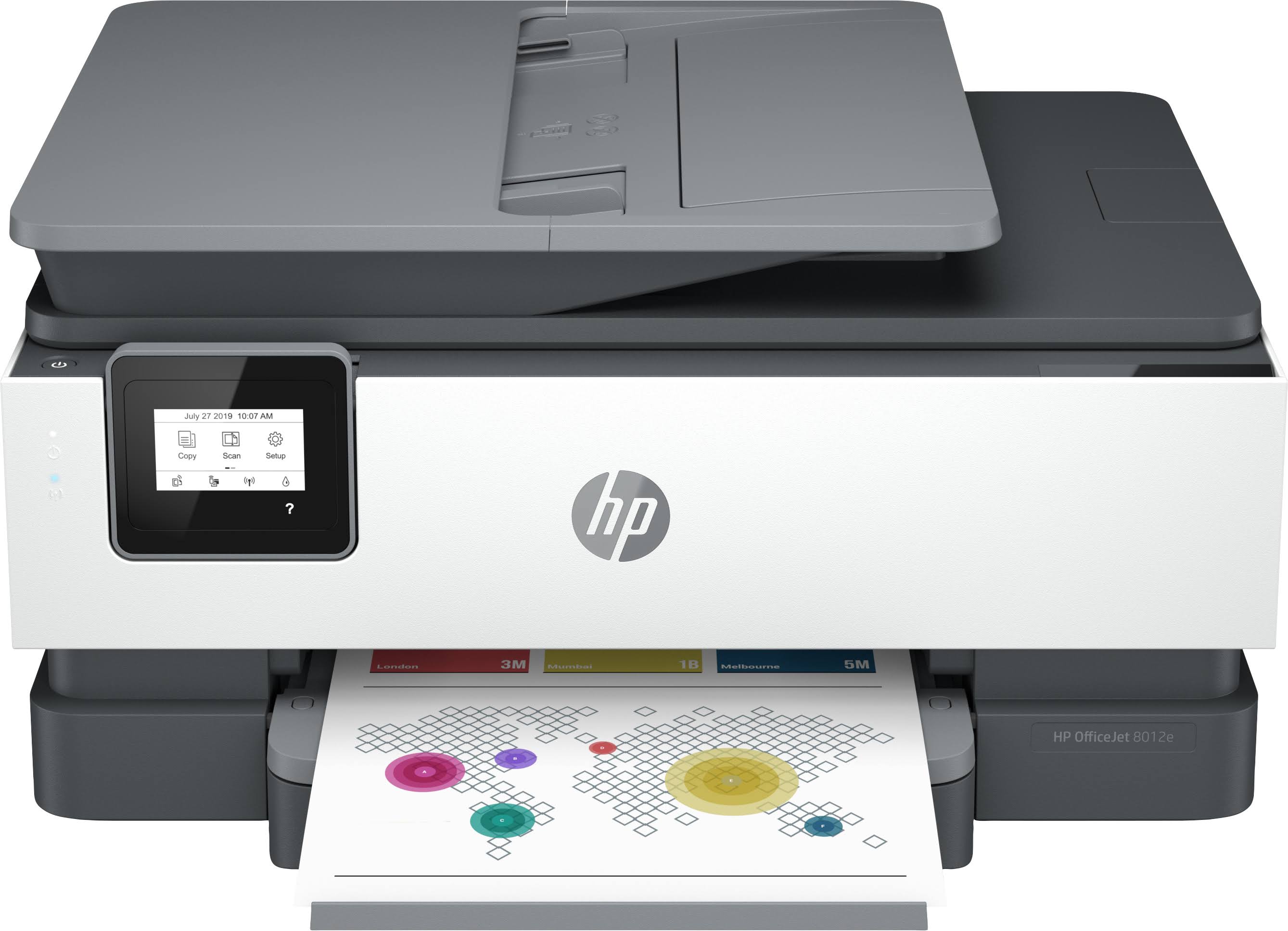HP OfficeJet 8012e All in One Colour Printer with 6 Months of Instant Ink with HP+