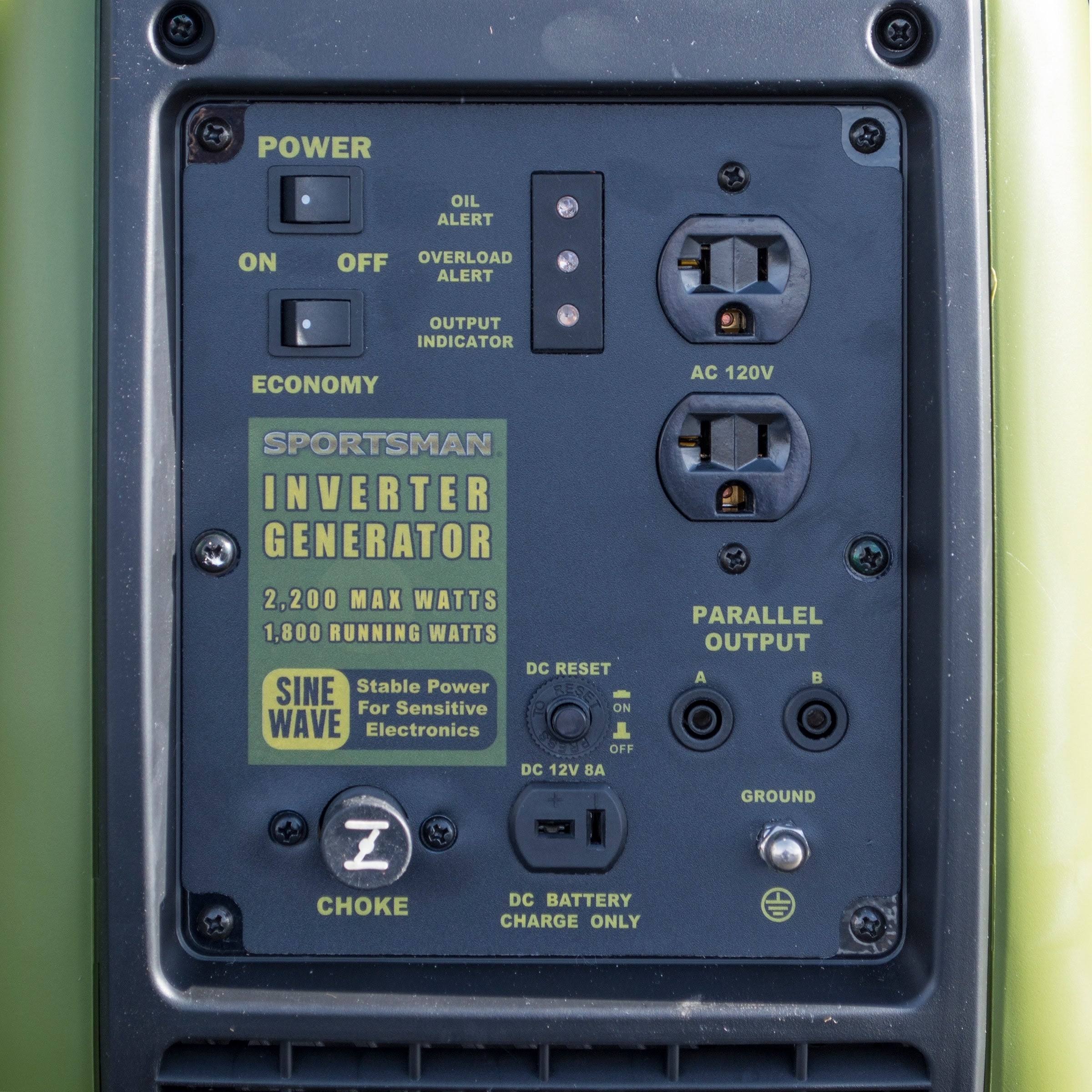 Sportsman 2000 Watt Inverter Generator - Not Carb Approved (Green)