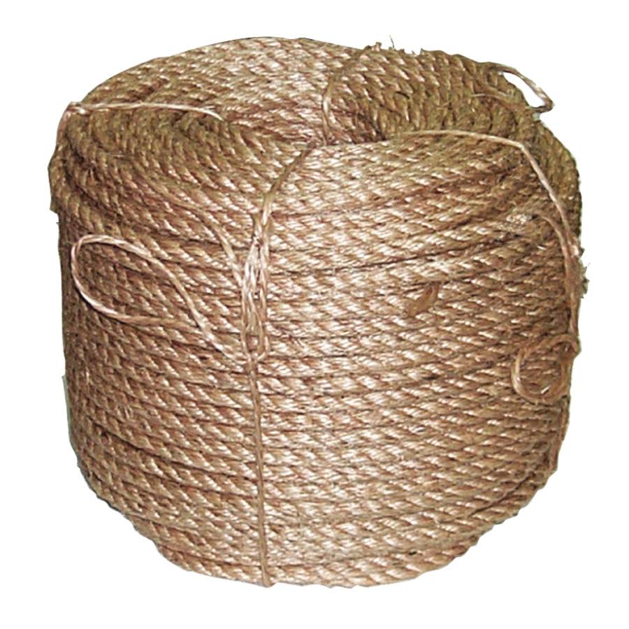Anchor Brand 5/8X600-3S Manila Rope, 5/8 in x 600 ft.