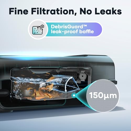 AIPER Surfer S2 Robotic Solar Pool Skimmer with APP Support, 24/7 Cleaning, Dual Charging Modes, Smart Obstacle Avoidance, Ideal for Most Swimming Pool Types