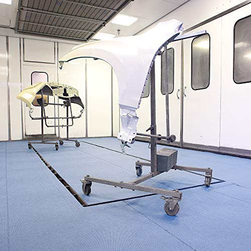New Pig Paint Booth Mat | Paint Booth Floor Covering with Adhesive Backing