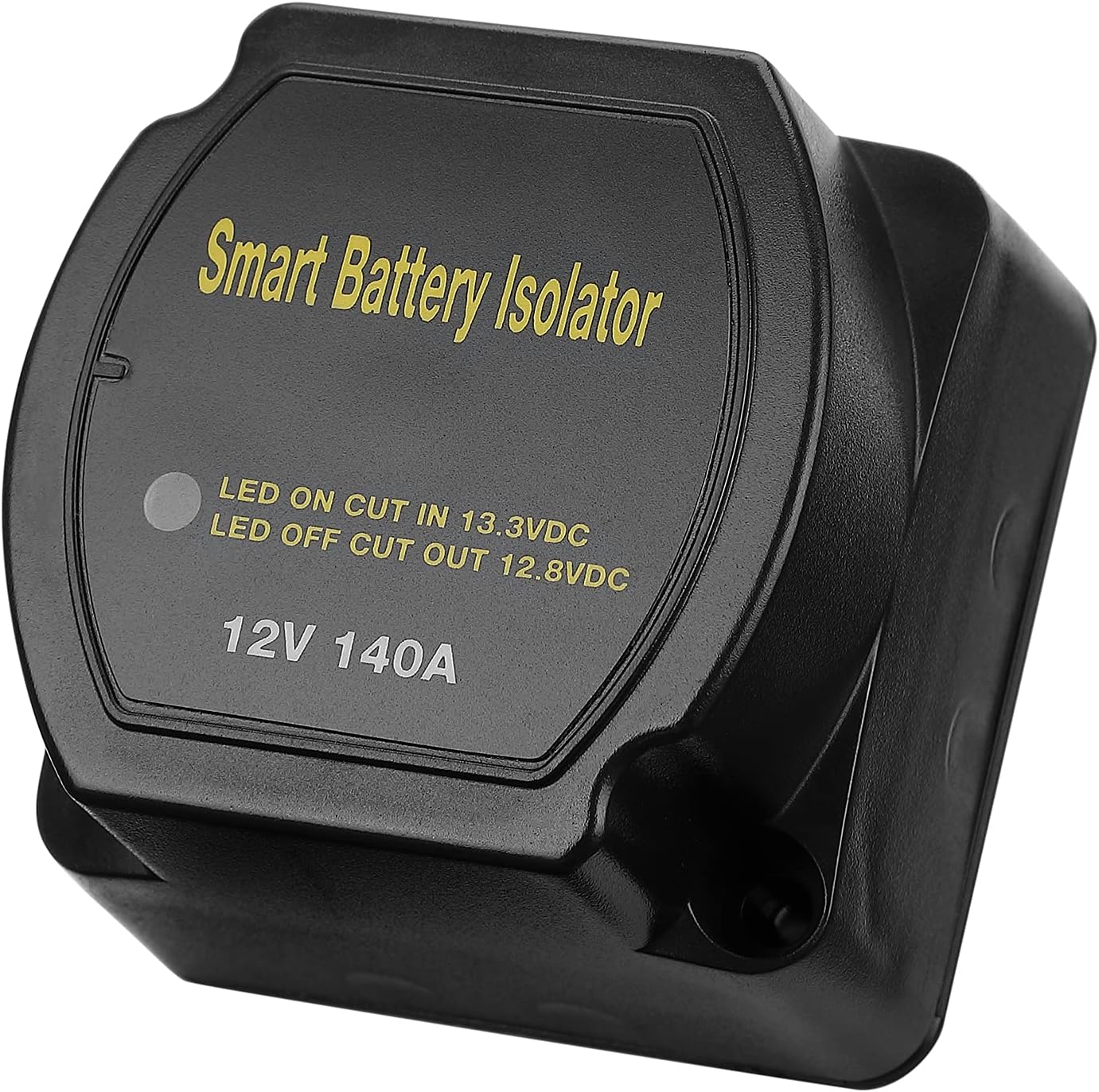 12V 140A Dual Battery Isolator, Kemimoto Waterproof VSR Voltage Sensitive Relay Compatible with RVs, Vehicles, Cars, UTVs, Marine, Caravan, Polaris Ranger/General/RZR, Can Am, Talon, Pioneer