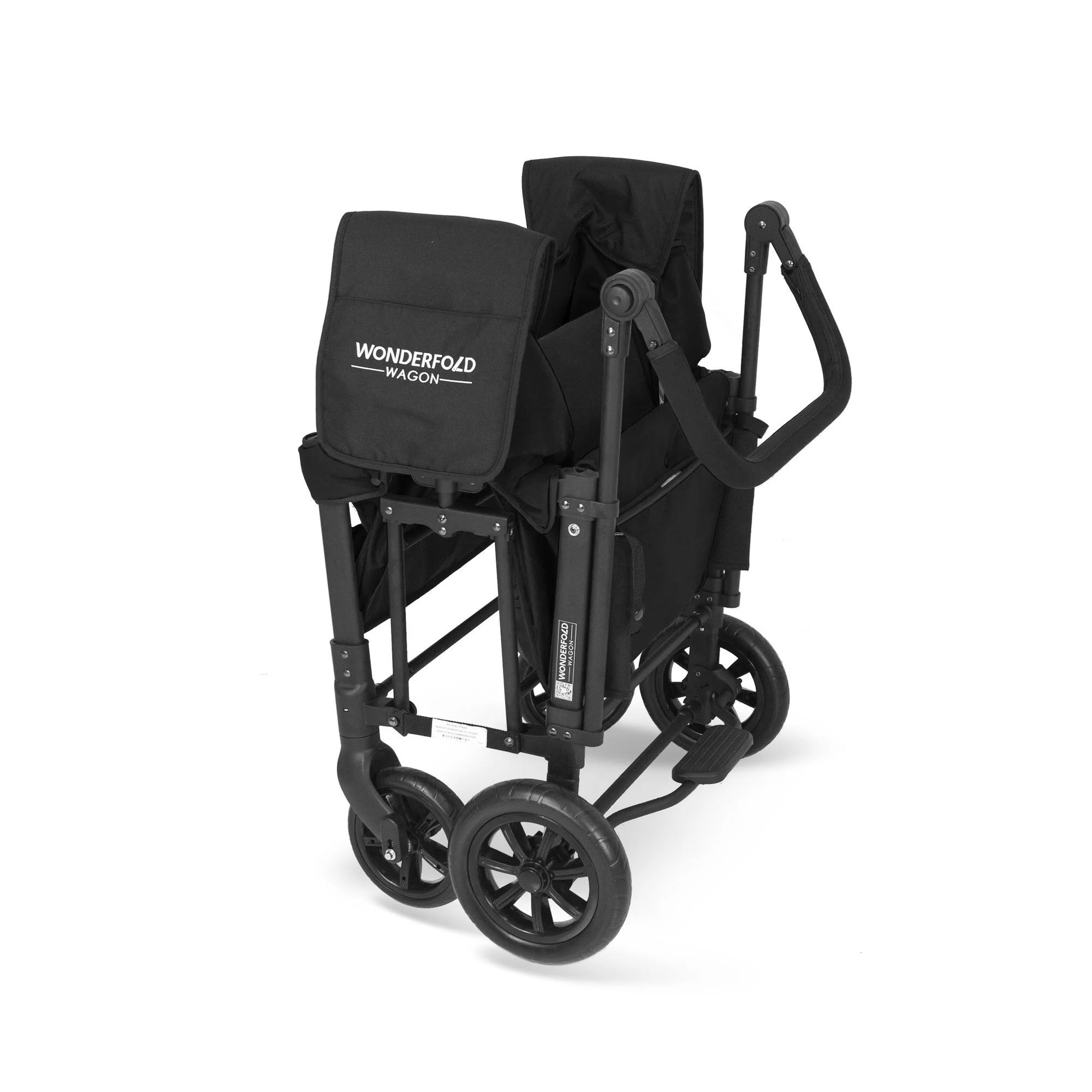 W1 Stroller Wagon L Wonderfold Jet Black