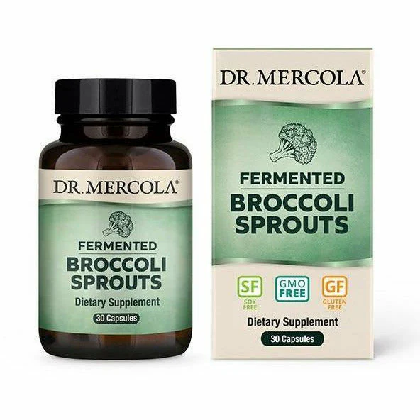 Fermented Broccoli Sprouts 30 caps by Dr. Mercola - Kansas Nuitrition - HNZSDS
