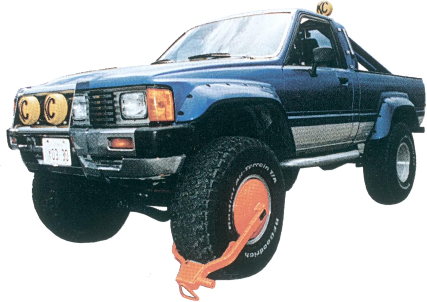 MITI Rhino DS Wheel Immobilizer (DS-12 inch Dome)