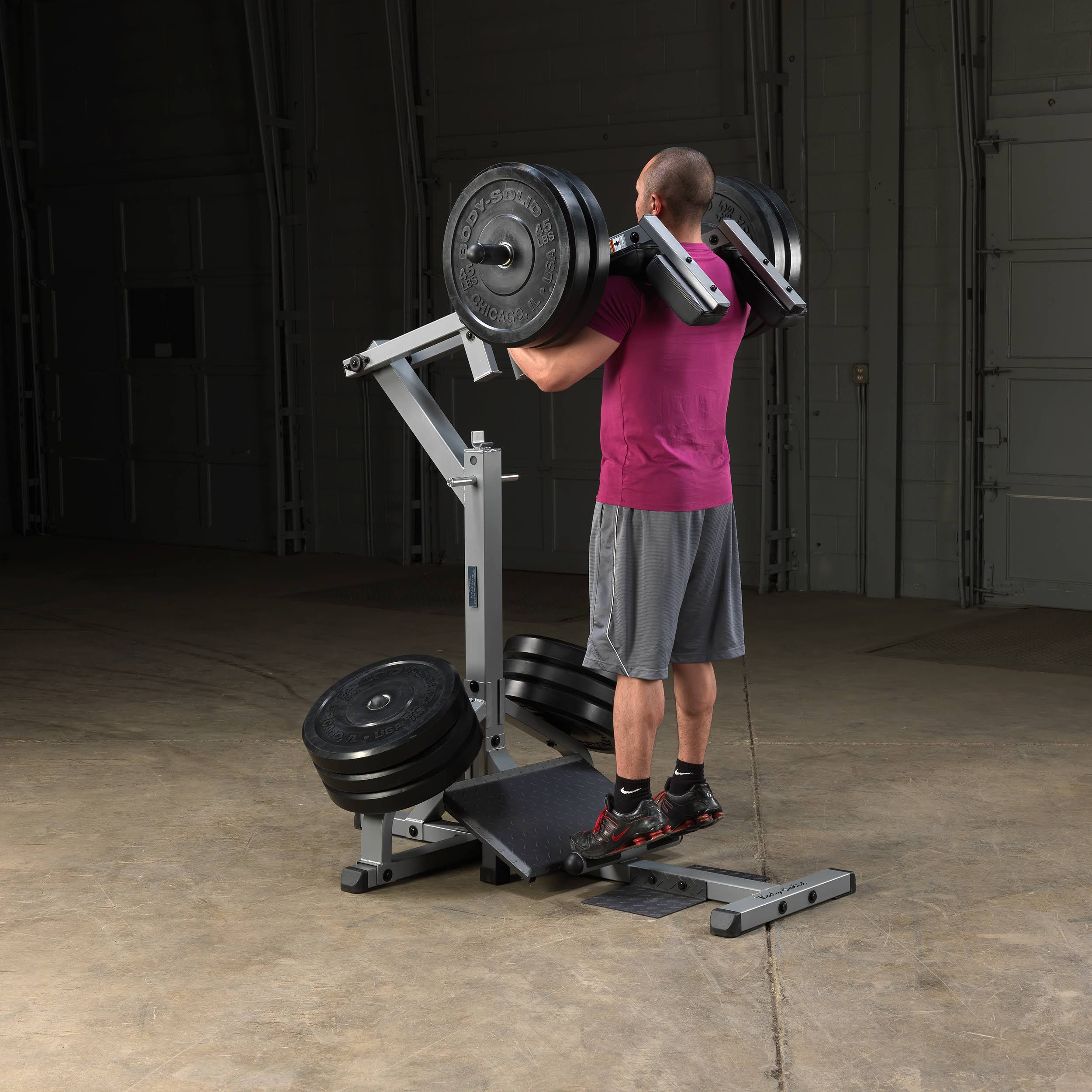 Body Solid Gscl360 Leverage Squat Calf Machine