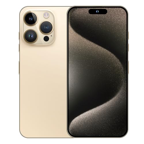 Unlocked Android Phone A15 PROMAX Android 13 Cell Phone with Dynamic Island 6GB+256GB 6800mAh,HD Screen 48MP+108MP Camera Cell Phone with 5G Dual SIM Smart Phone (White)