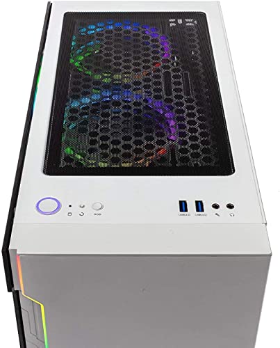 Skytech Azure Gaming PC Desktop, Ryzen 7 9700X 3.8 GHz (5.5GHz Turbo Boost), NVIDIA RTX 4060 8GB GDDR6, 2TB SSD, 32GB DDR5 RAM 6000 RGB, 650W Gold PSU, 360mm ARGB AIO, Wi-Fi, Win 11 Home