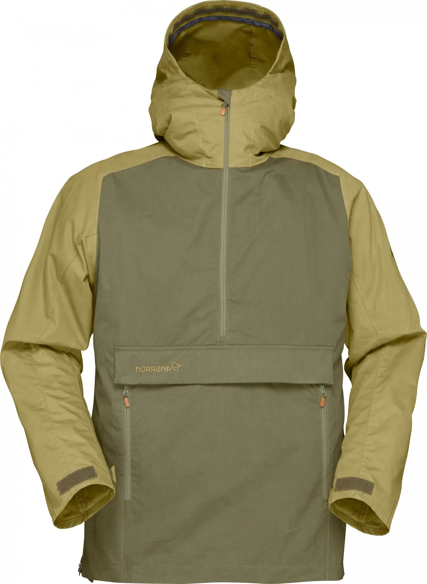 Norrona Svalbard Cotton Anorak Men&s, Olive Drab / XXL