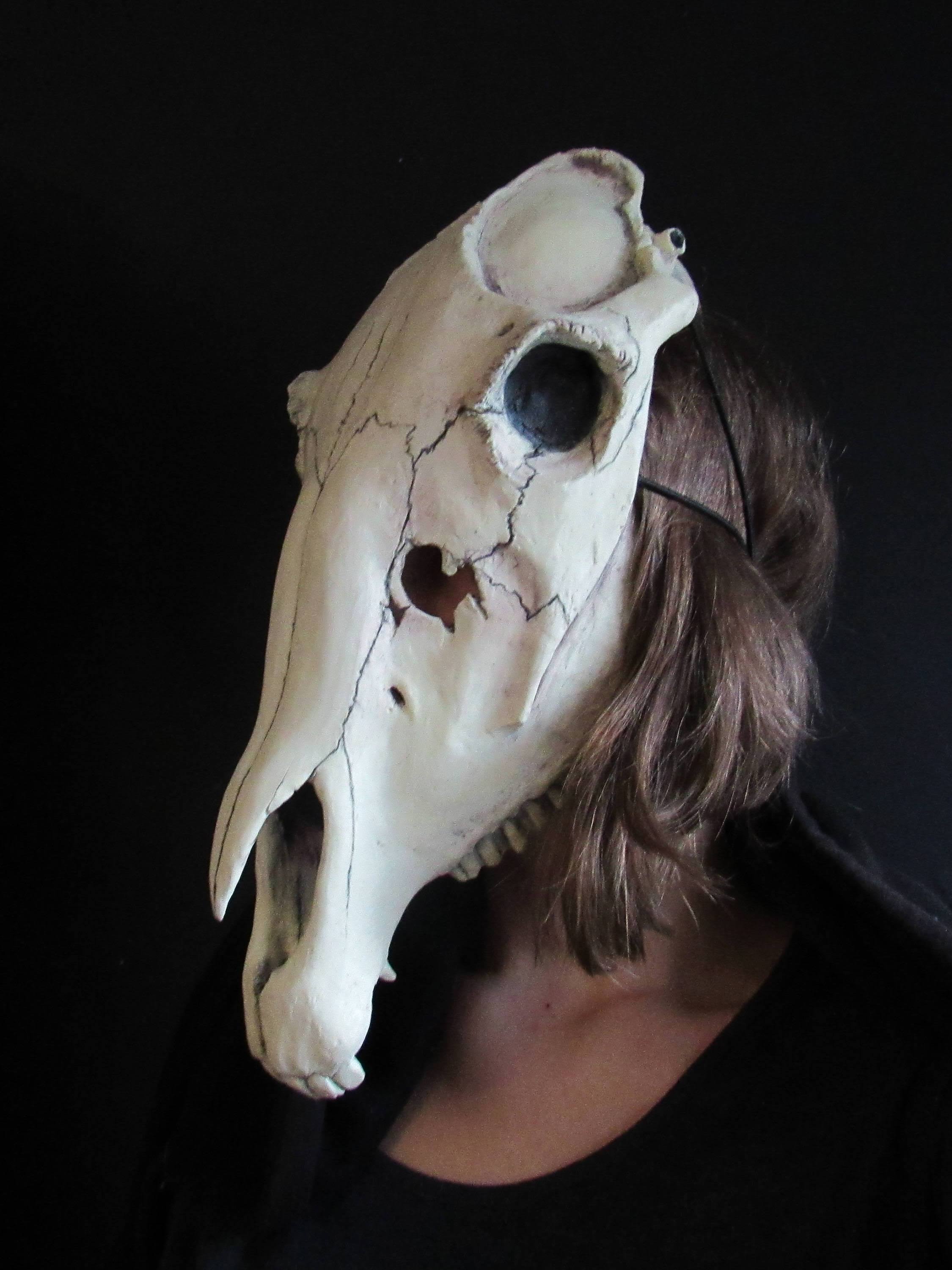 Horse Skull Mask Shaman Animal Cosplay Accessories