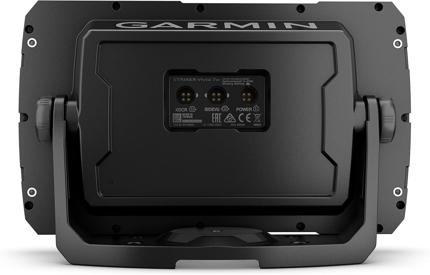 Garmin Striker Vivid 7sv Bundle with Transducer and Protective Cover, 7-inch Color Fishfinder, Vivid Scanning Sonar Color Palettes 010-02553-00