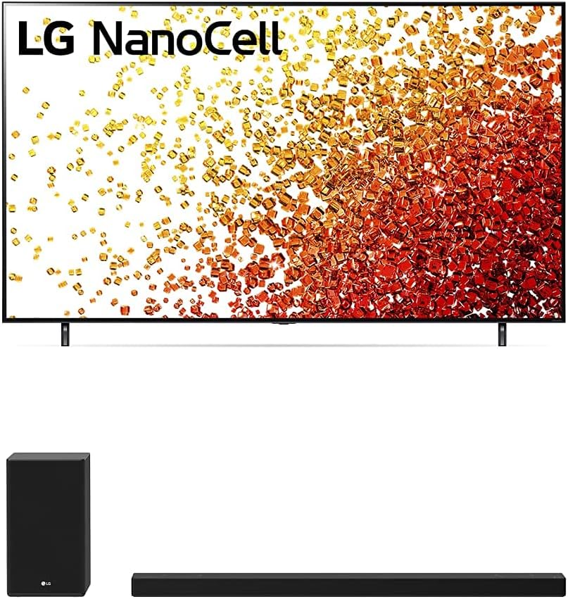 LG 65NANO90UPA Alexa Built-In NanoCell 90 Series 65" 4K Smart UHD NanoCell TV (2021)
