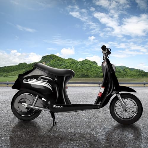 Razor Pocket Mod Miniature Euro 24V Electric Kids Ride On Retro Scooter