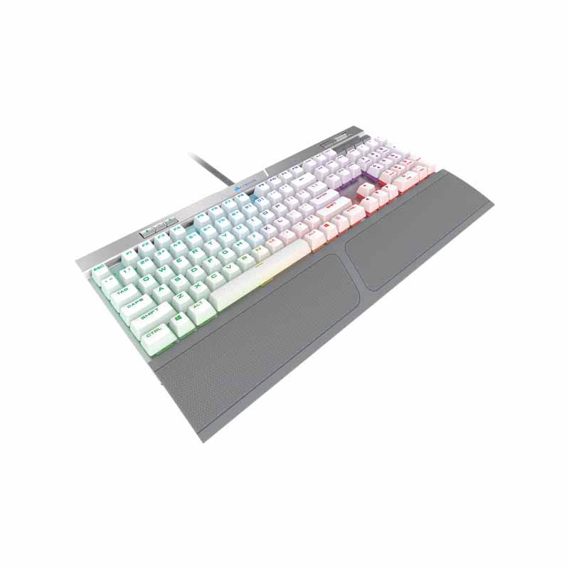 Corsair K70 RGB MK.2 SE Mechanical Gaming Keyboard, Silver