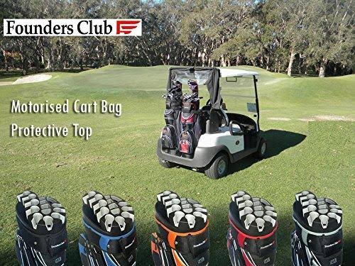 Founders Club Premium 14 Way Organizer Cart Bag (Orange) 2024 Best Sellers