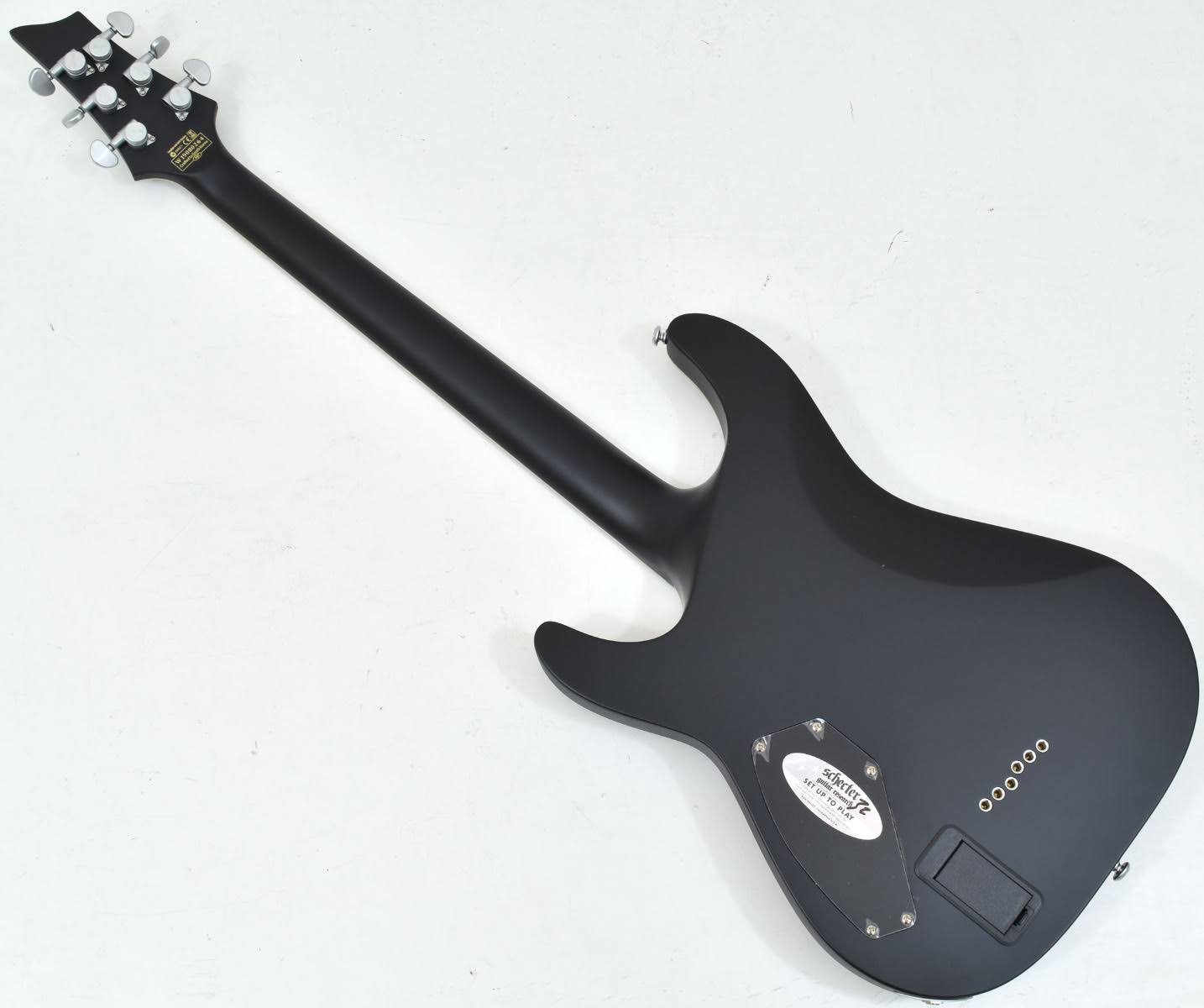 Schecter C-1 Platinum Electric Guitar (Satin Black)