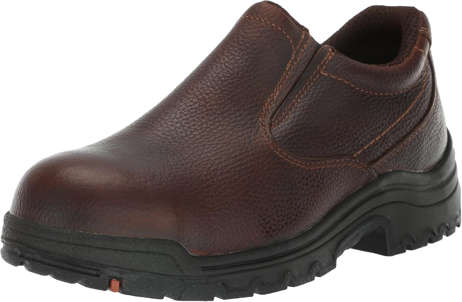 Timberland PRO Men's Titan Slip On Alloy Safety Toe Industrial Work Shoe, Camel Brown-2024 New, 11