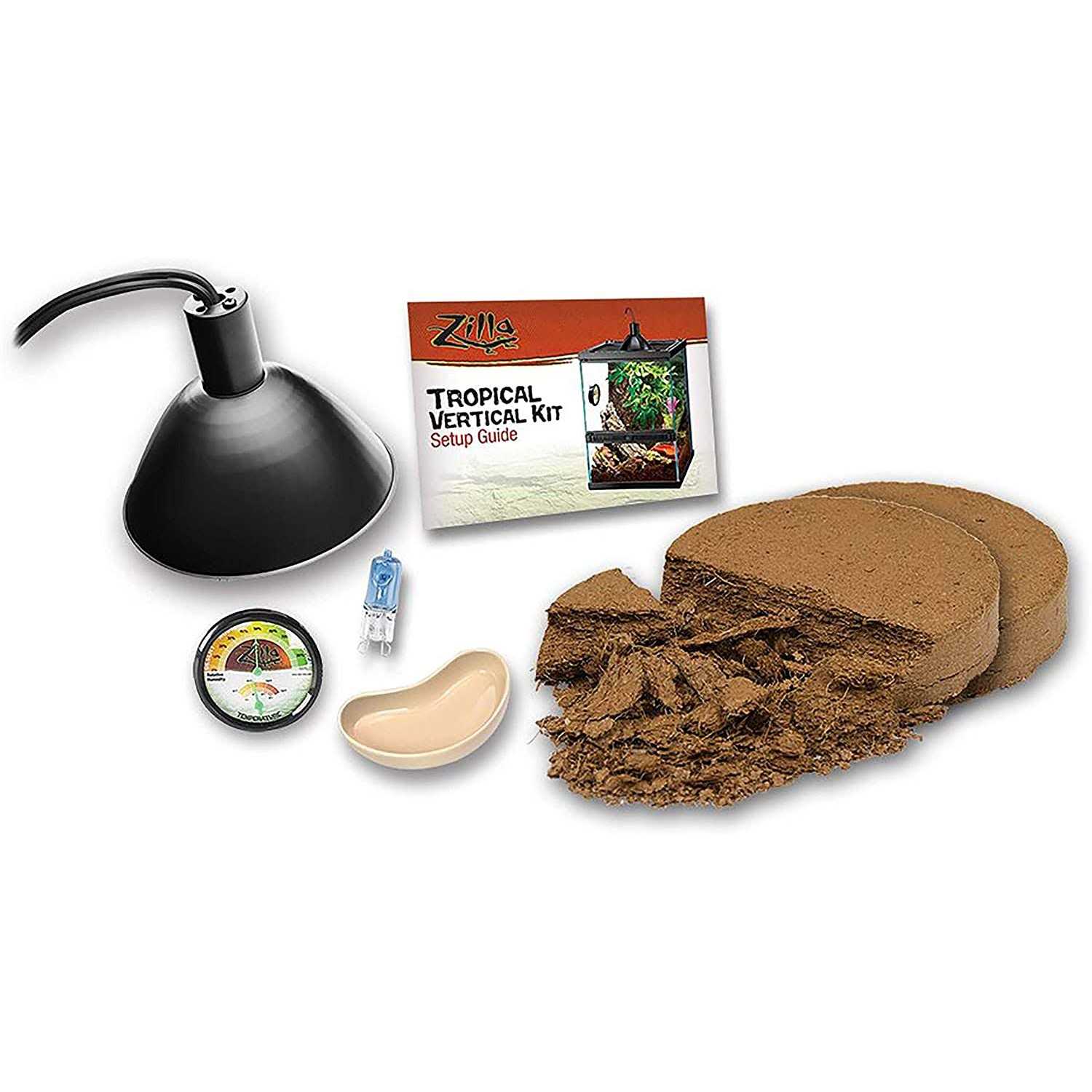Zilla Vertical Tropical Kit - Pet Supplies online store