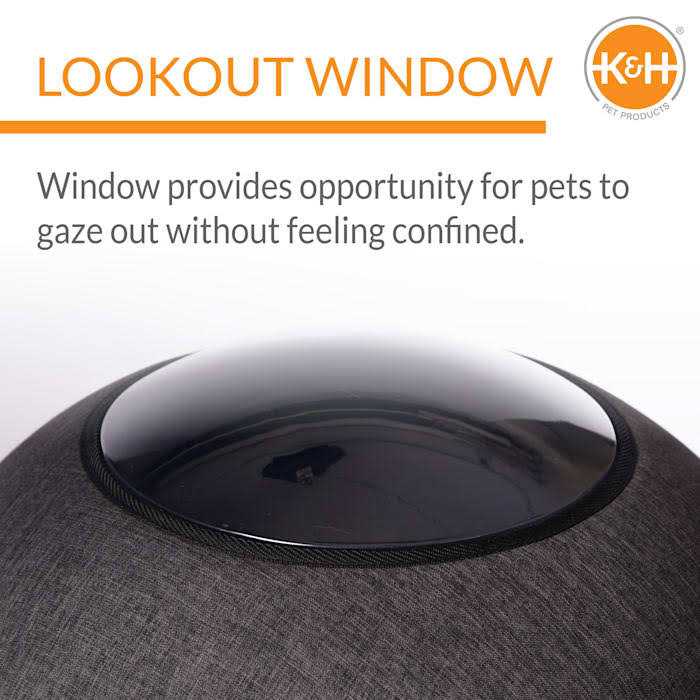 K&amp;H Pet Products Thermo-Lookout Cat Pod - Pet Supplies online store