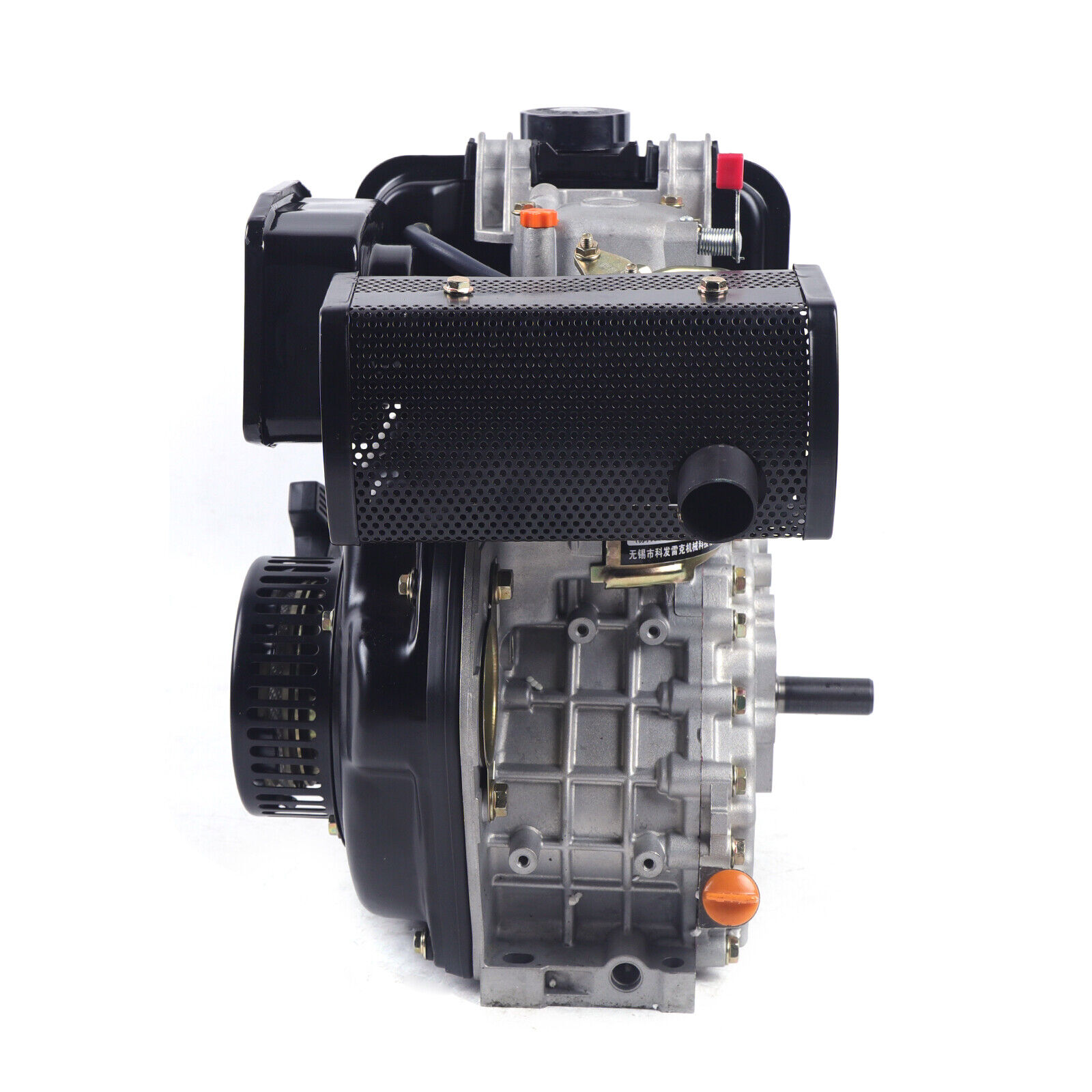 Air-Cooled Engine 4 Stroke 247CC Diesel Engine Single Cylinder with Direct Injection Fuel System for Road Cutting Machines, Grinding Machines, Water Pumps, Micro Tillers, Air Conditioning Compressors