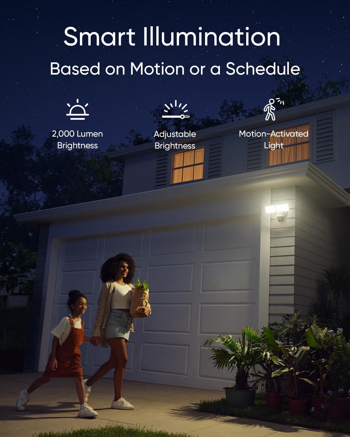 eufy Security S220 SoloCam 2-Cam Pack, Solar Security Camera, Wireless Outdoor Camera Floodlight Camera E340 Wired, 360° Pan and Tilt