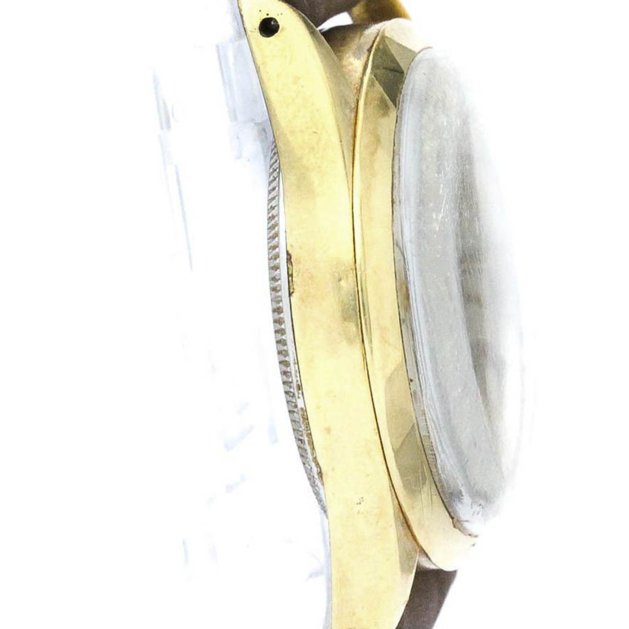 Pre-Owned Vintage ROLEX Oyster Perpetual Gold Plated Leather Watch 1025 BF559169 (Fair)