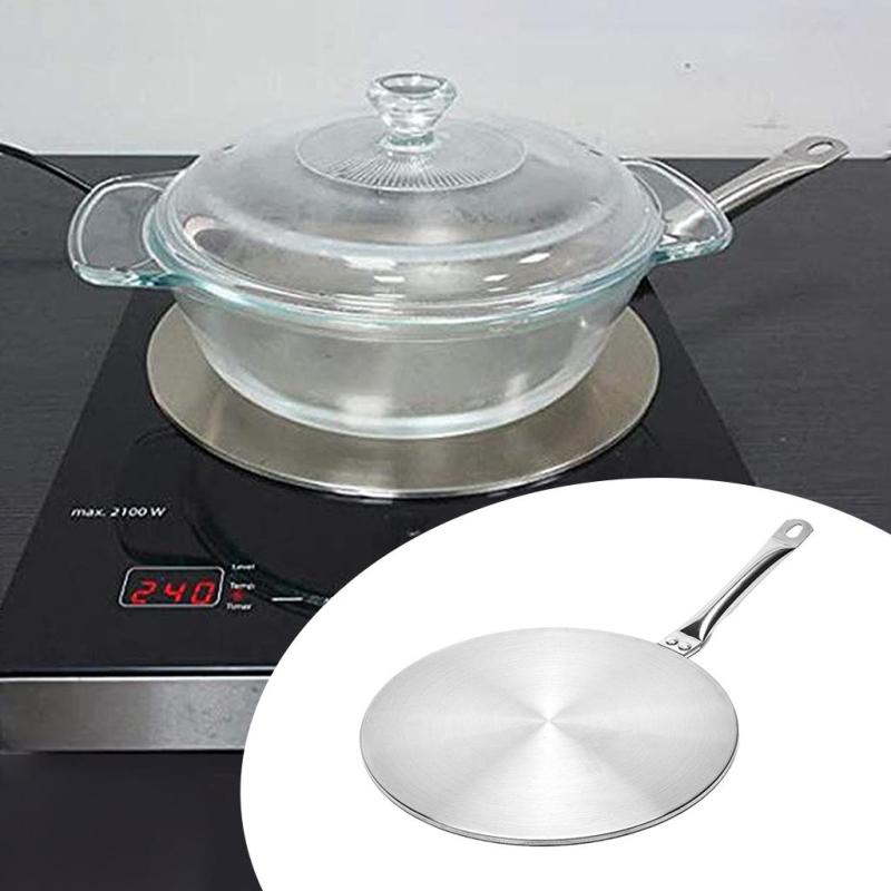 2pcs Induction Adapter Diffuser Converter Hob Plate for Gas