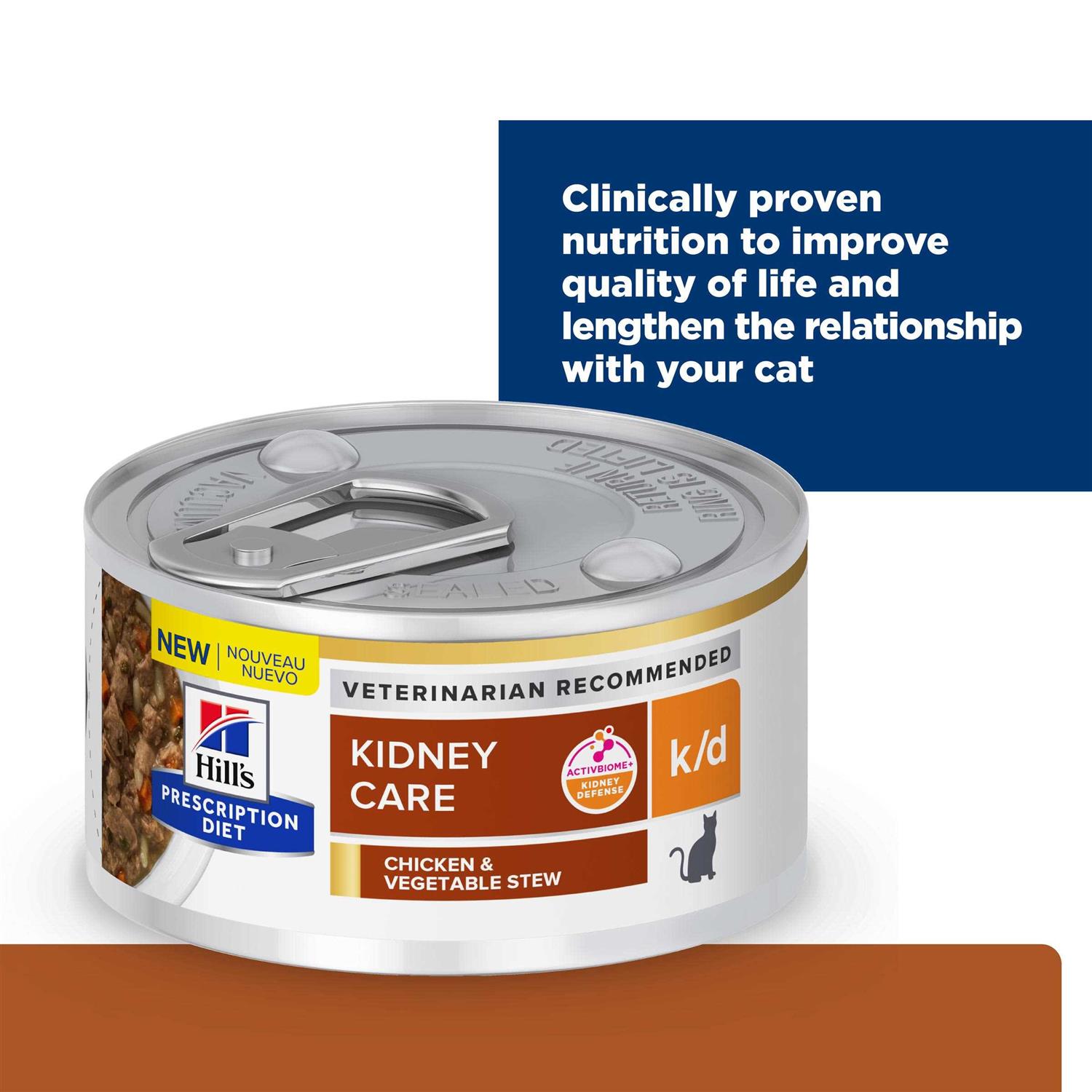 Prescription Diet k/d Kidney Care Cat Canned Food - Pet Supplies online store