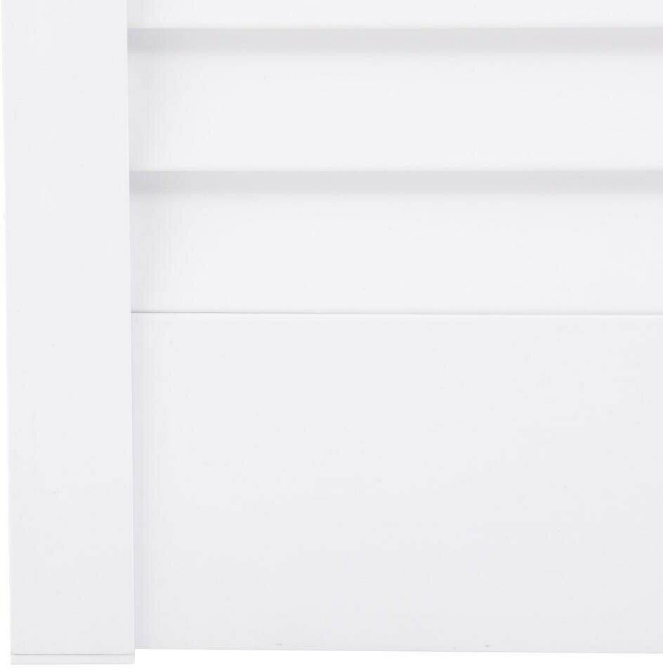 Seabrooke PVC Louvered Bifold DOOR, White, Size: 32 inch x 80 inch