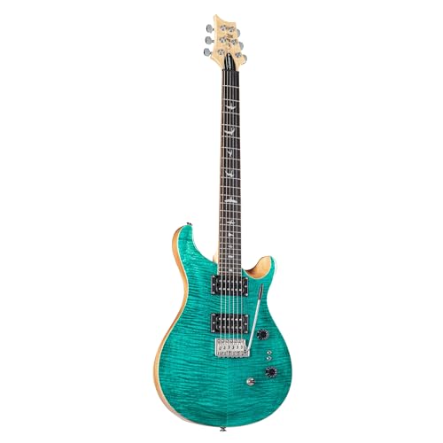 PRS Guitars 6 String SE Custom 24-08 Electric Guitar, Blood Orange with Gig Bag, Right, (107994::BR:)