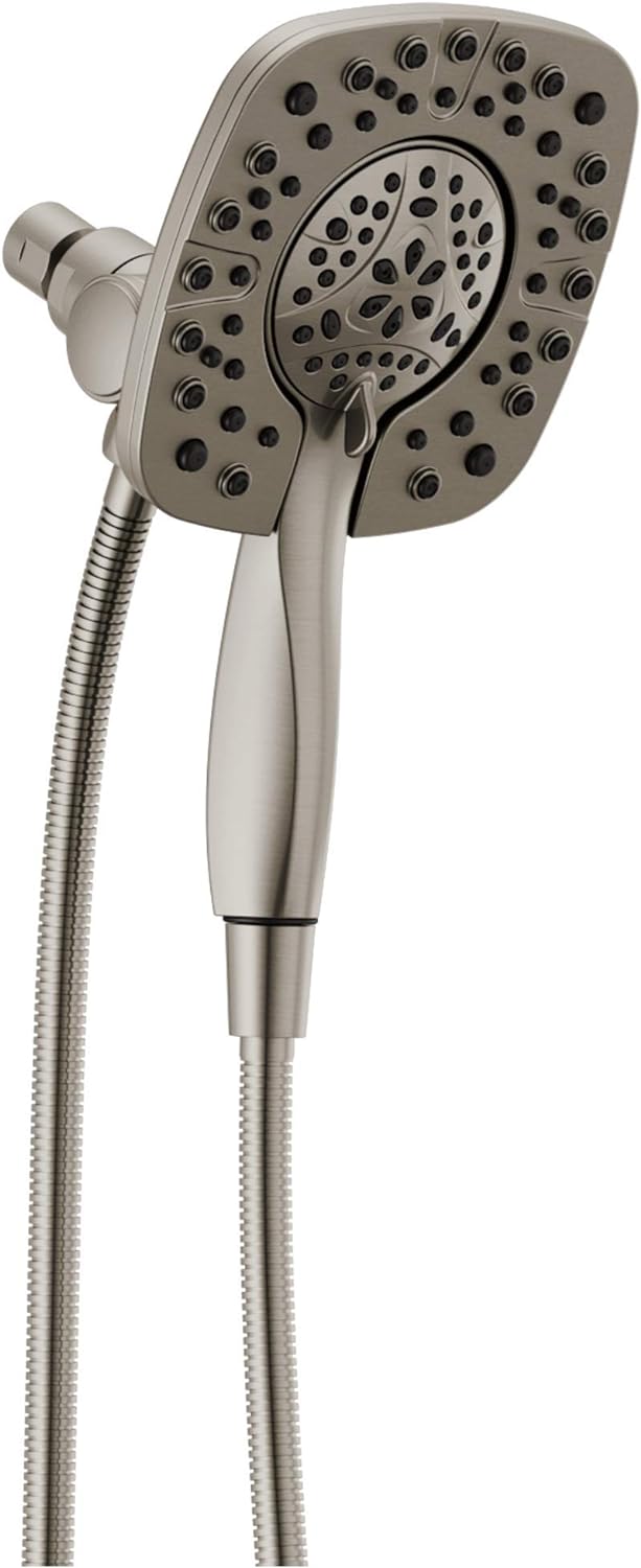 DELTA 58498-SS In2ition Hand Shower Head 1.75 GPM 4-Setting Combo, Stainless