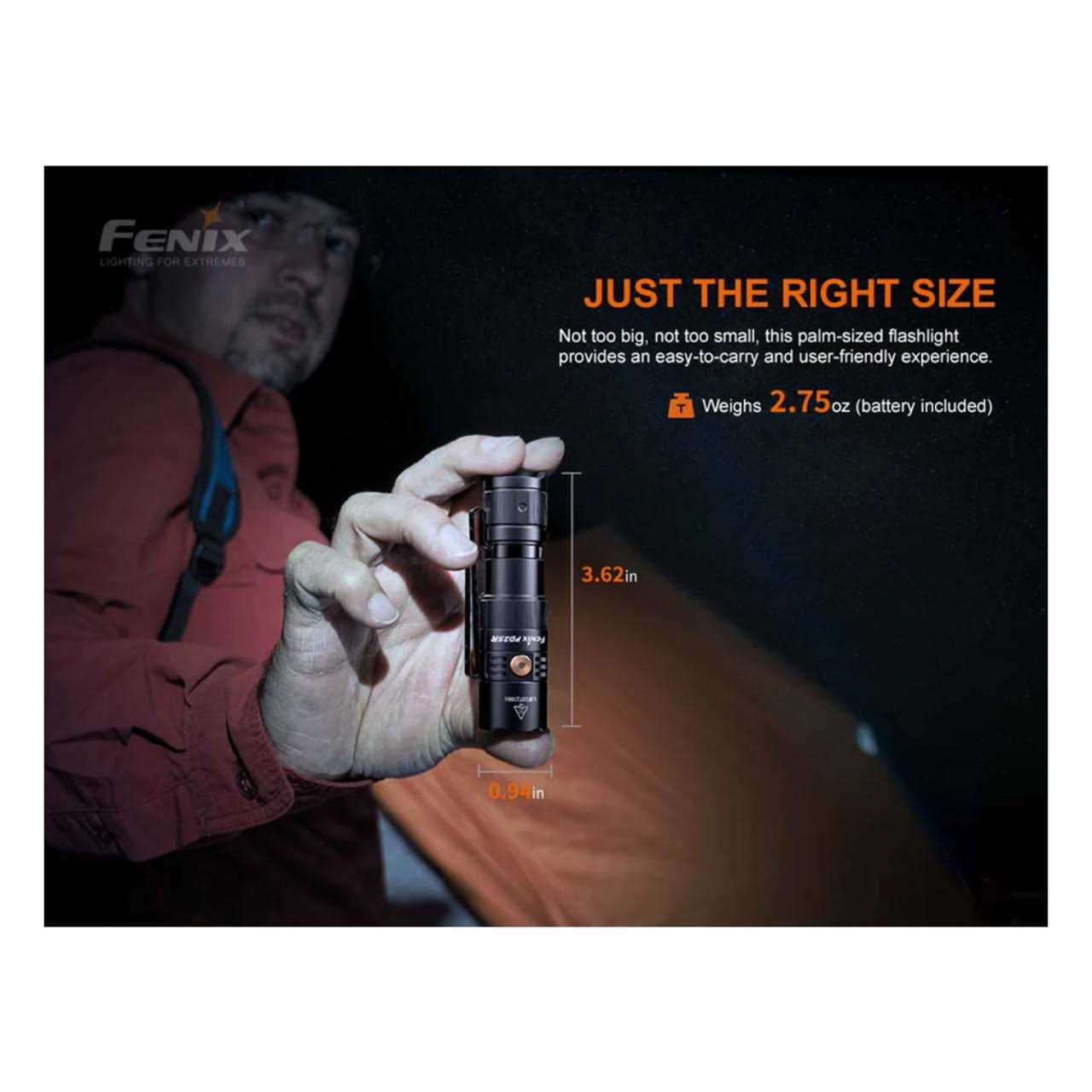 Fenix PD25R Rechargeable EDC Flashlight