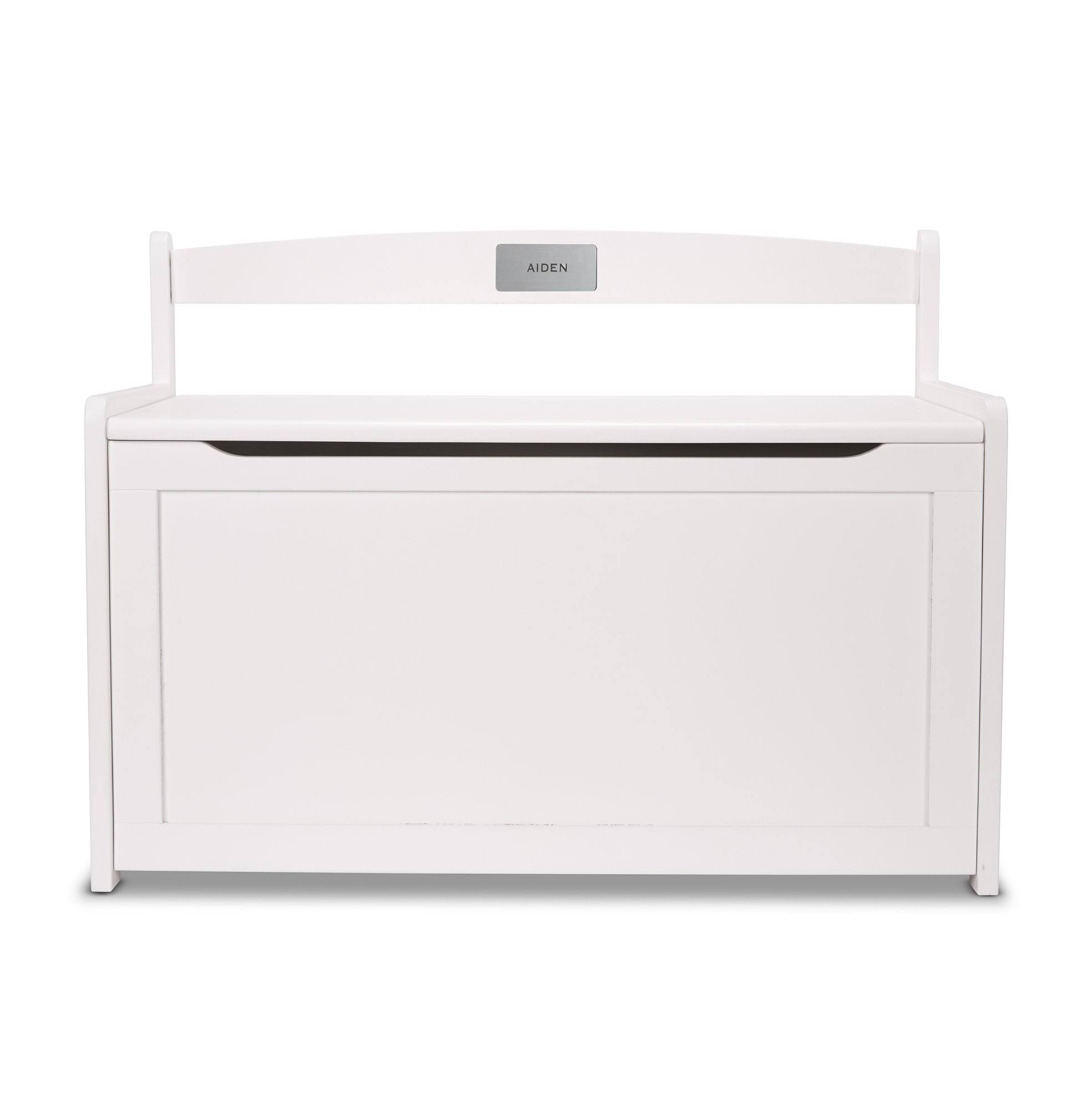 Melissa u0026 Doug Wooden Toy Chest in White