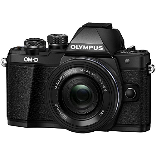 OM SYSTEM OLYMPUS OM-D E-M10 Mark II Mirrorless Camera (Black) - Body only
