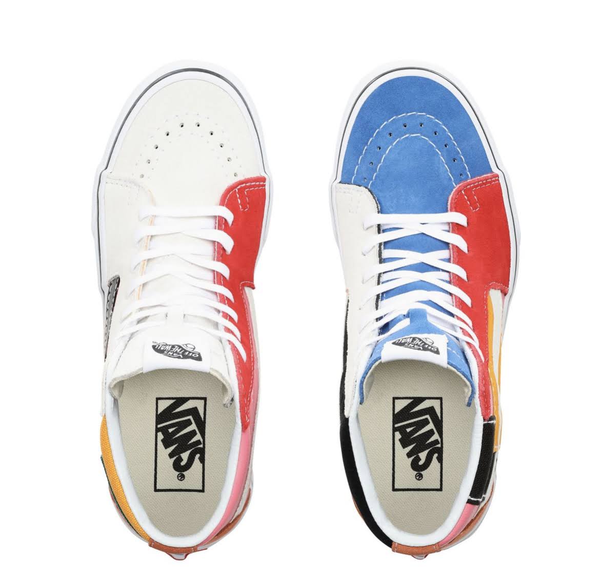 Vans Patchwork Sk8-Hi (Multi/True White)