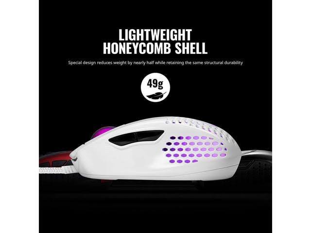 Cooler Master MM-720-WWOL1 MasterMouse MM720 Gaming Mouse - Matte White