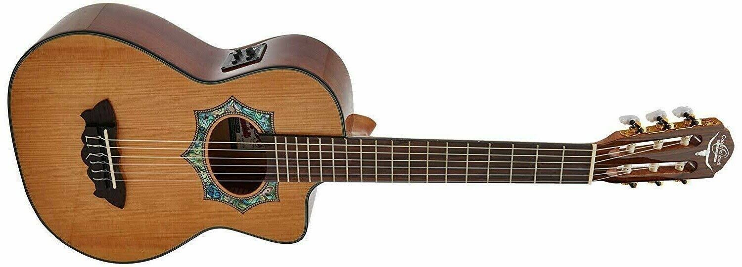 Oscar Schmidt OH30SCE-O-U Acoustic Electric Requinto Guitar