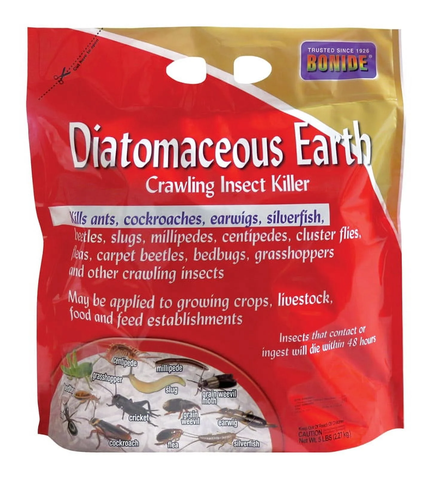 Diatomaceous Earth Crawling Insect Killer - Curated Treasures Market