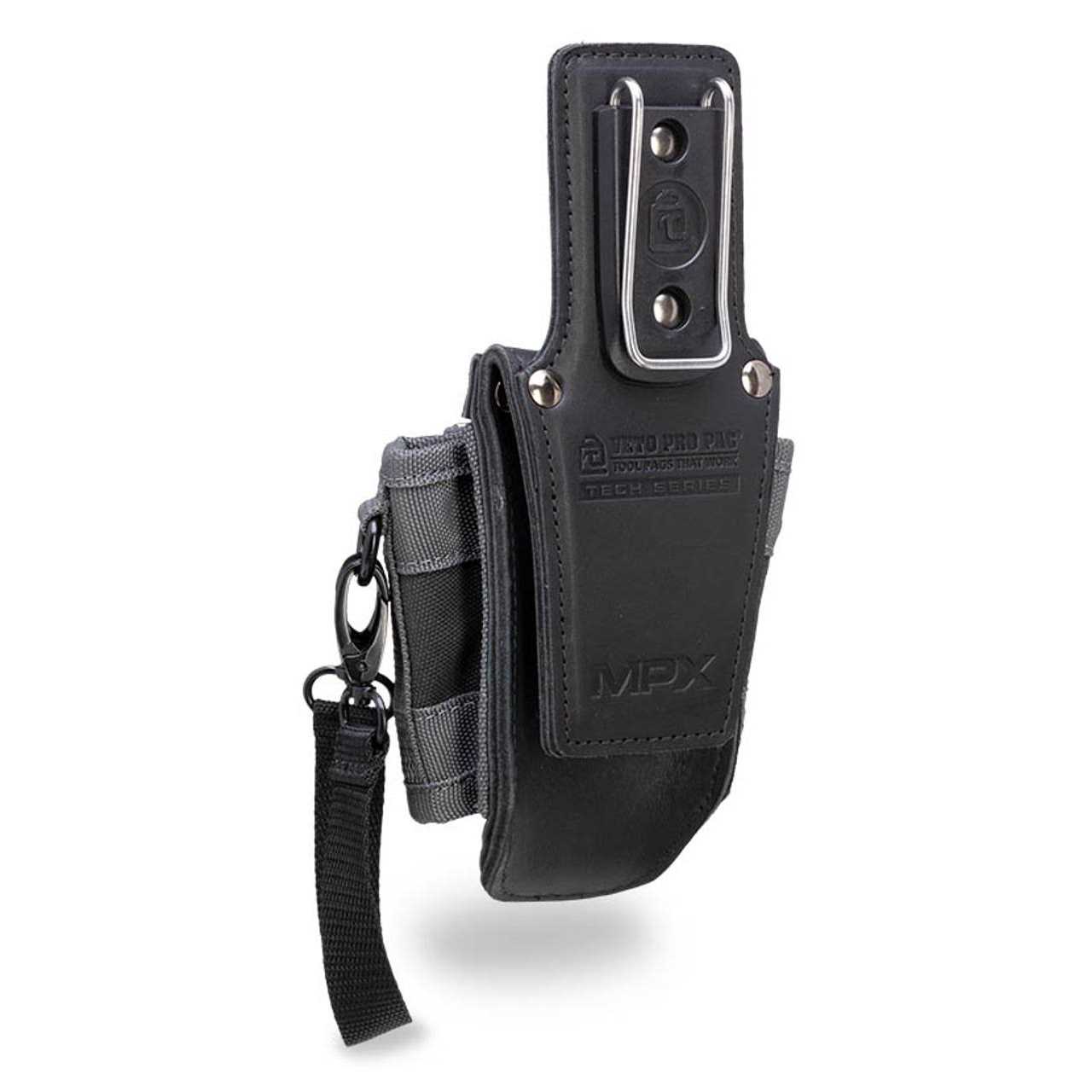 Veto Pro Pac MPX 4 Pocket Compact Leather-Backed Tool Pouch - Shop Hardware Tools Online Store