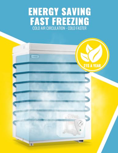 WANAI chest freezer white