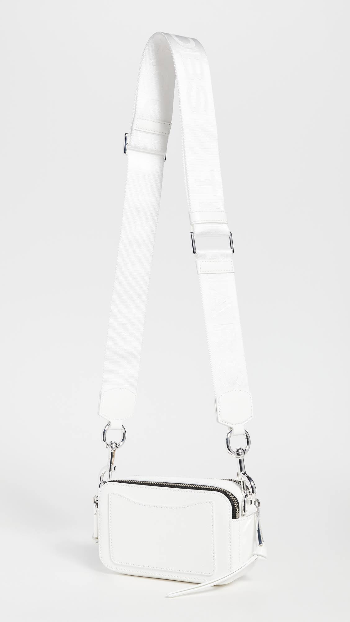Marc Jacobs White DTM &The Snapshot& Bag