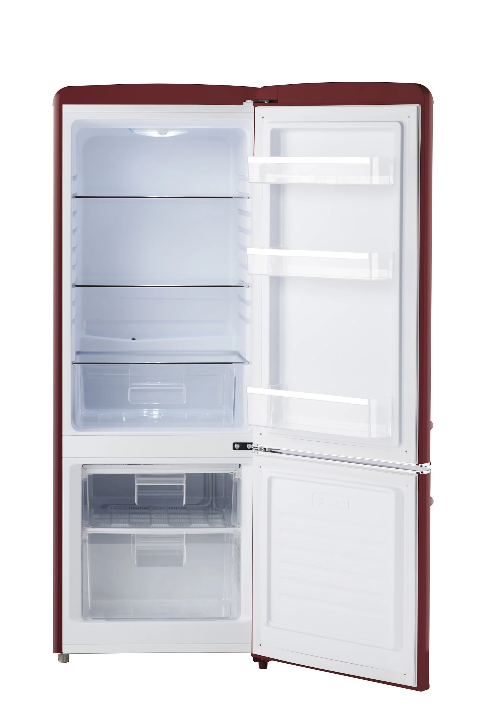 iio 7 cu. ft. Retro refrigerator with bottom freezer