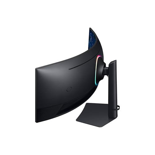 SAMSUNG 49" Odyssey G9 (G95C) Series DQHD 1000R Curved Gaming Monitor, 240Hz, 1ms(GtG), DisplayHDR 1000, AMD FreeSync Premium Pro, Eye Saver Mode, Auto Source Switch+, LS49CG950ENXZA, 2024