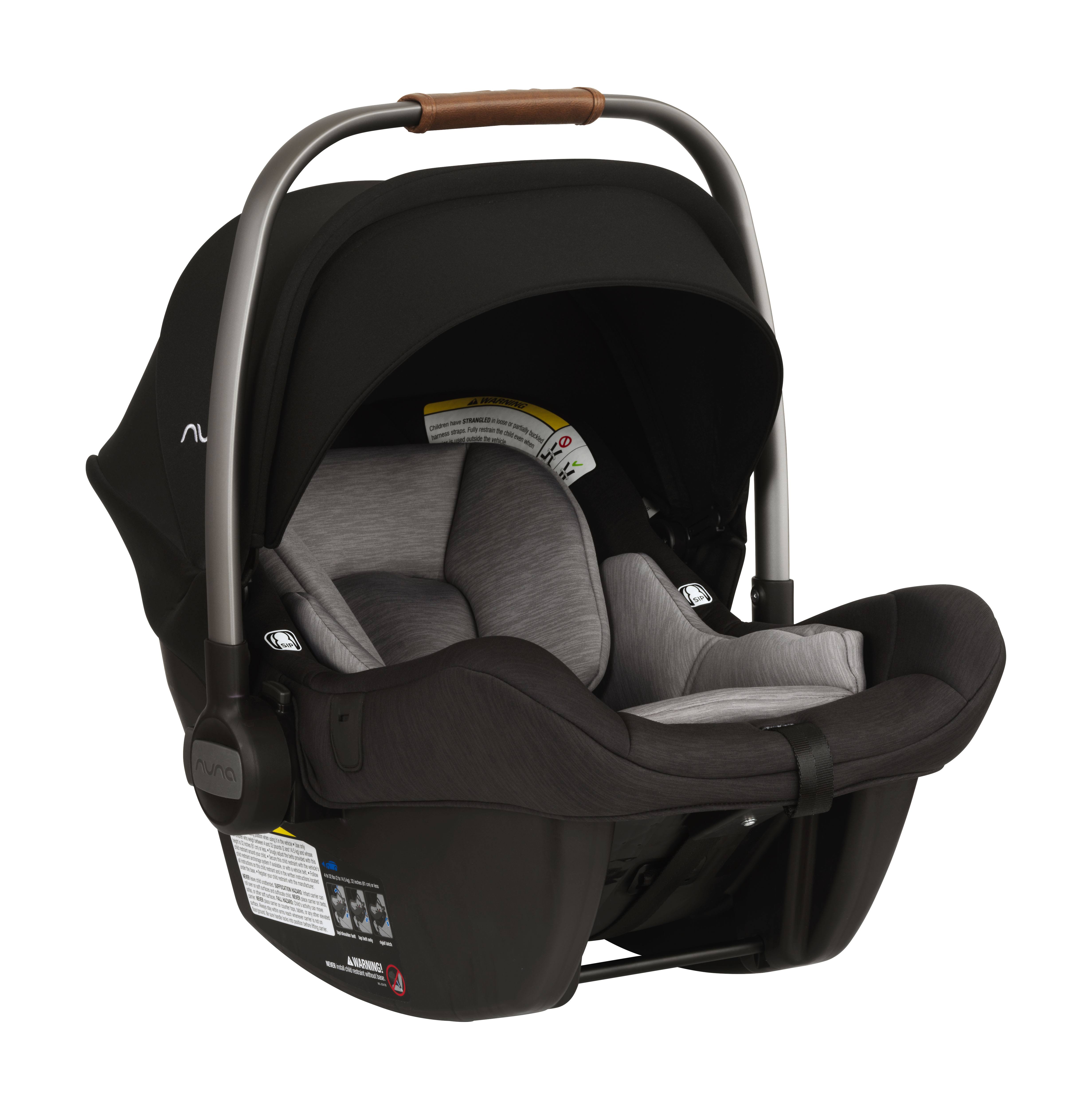 Nuna Pipa Lite Infant Car Seat with Base Caviar