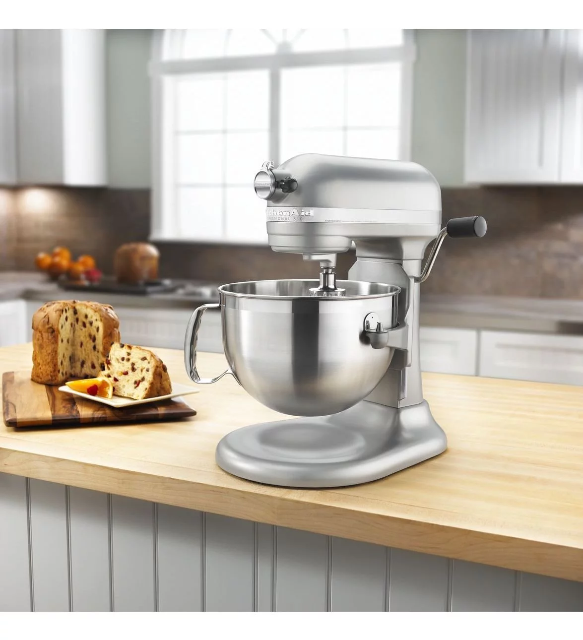 Kitchenaid Stand Mixer - 6 qt - Pro 600 - Nickel Pearl