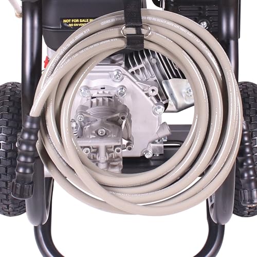Simpson Cleaning 3400 PSI Gas Pressure Washer, 2.5 GPM Power Washer for Residential Use, CRX Engine, 25-Foot MorFlex Hose, Clean Machine, 49-State (CM61083)