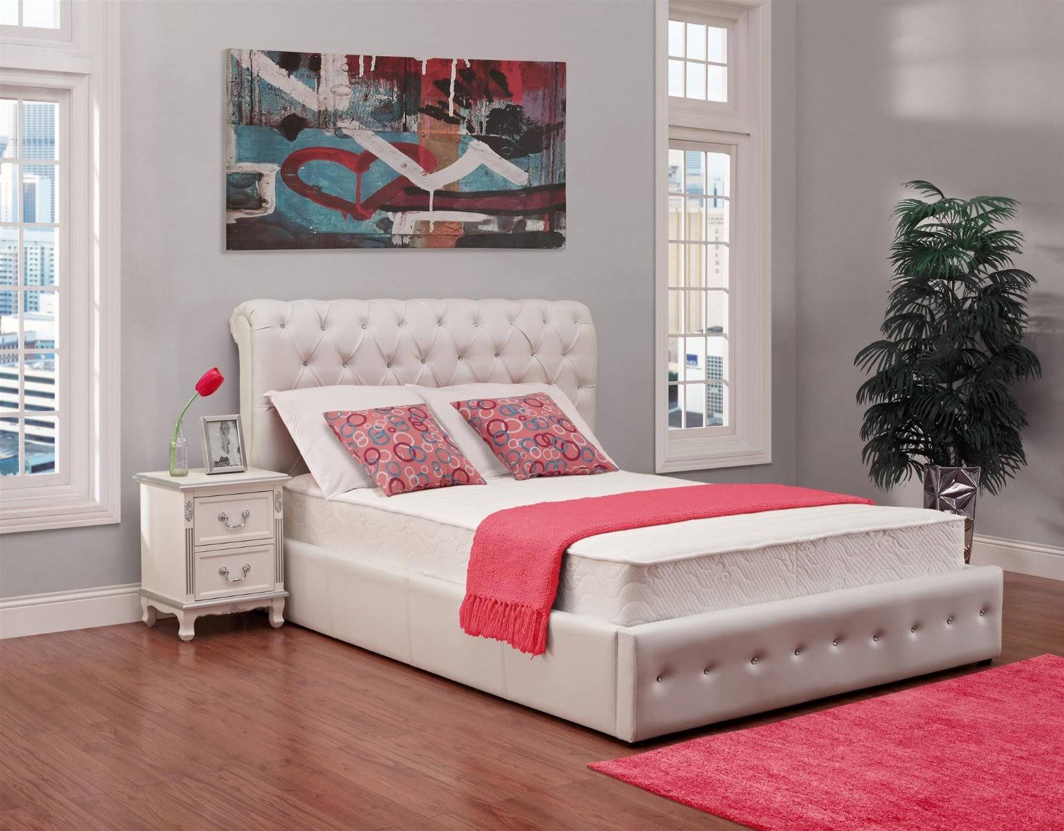 Signature Sleep Contour 8x22 Encased Coil Queen Mattress