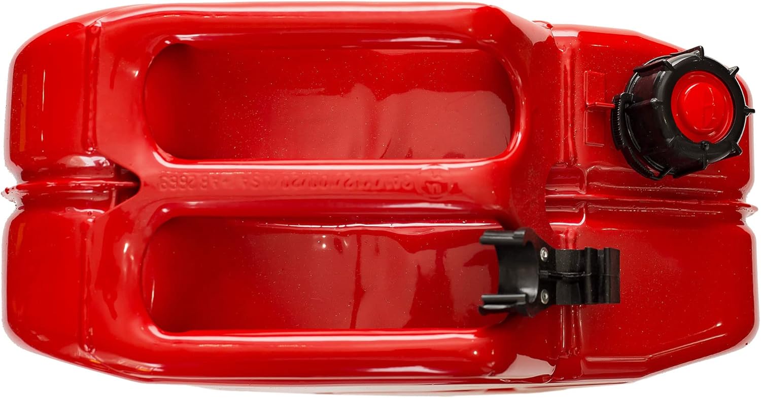 Midwest Can 5-Gal Metal Gas Can w/Spout (4 Pack)