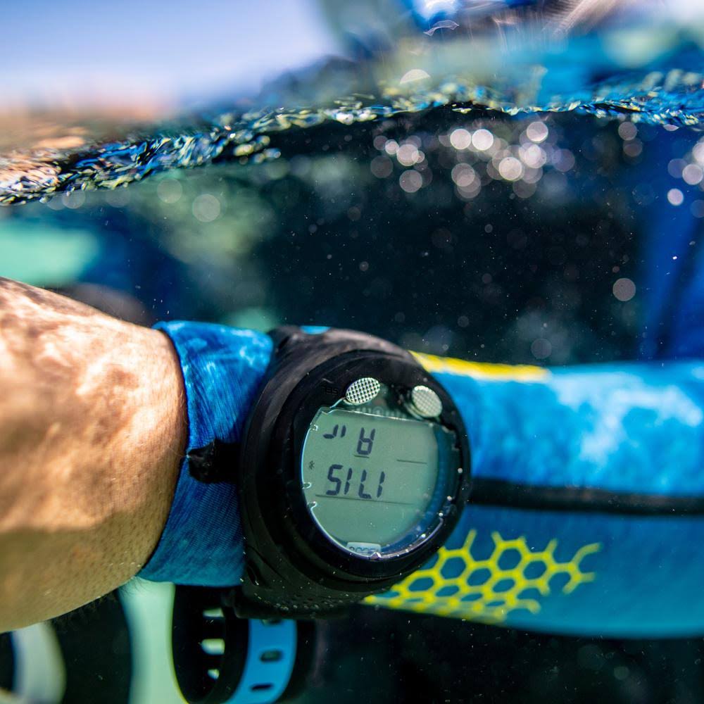 Aqua Lung i300C Dive Wrist COMPUTER, Black / Blue