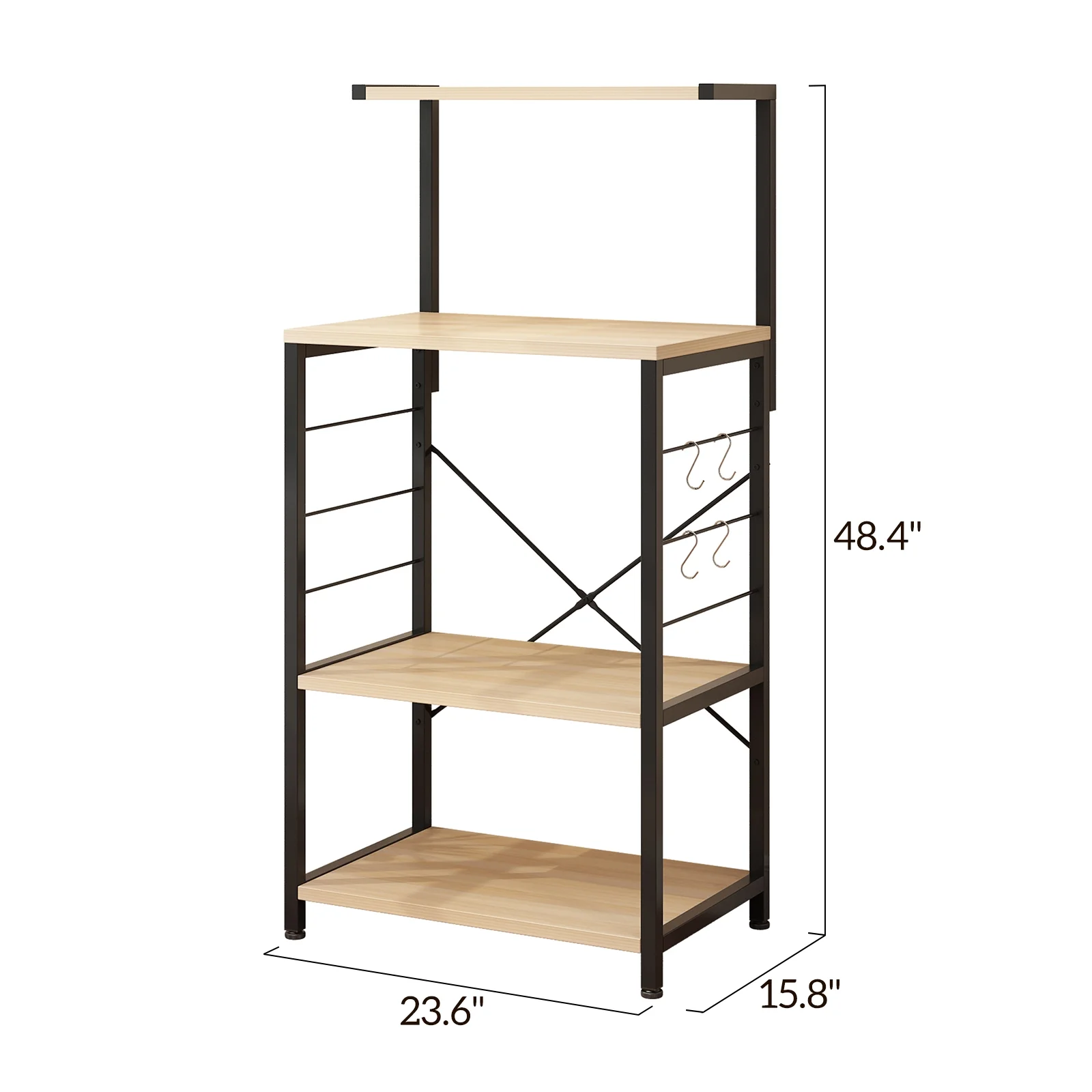 Zimtown Kitchen Microwave Oven Stand Storage Organizer